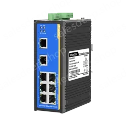 8 Ports 10/100M T(x) Din-Rail Managed Industrial Ethernet Switch