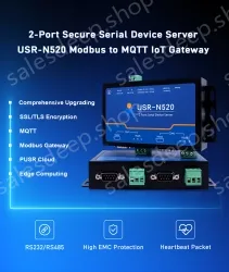 RS-232/485 serial devices to the TCP/IP network